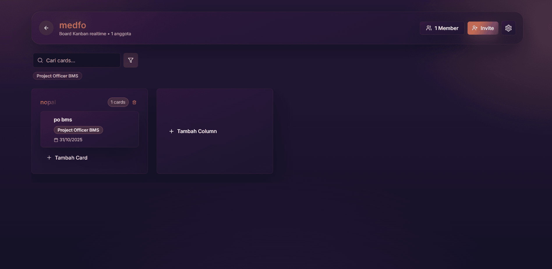 Taskify Kanban screenshot 4